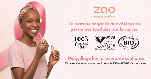 Octobre Rose à La Réunion : ZAO Make-Up, une beauté engagée et bienveillante pour votre santé