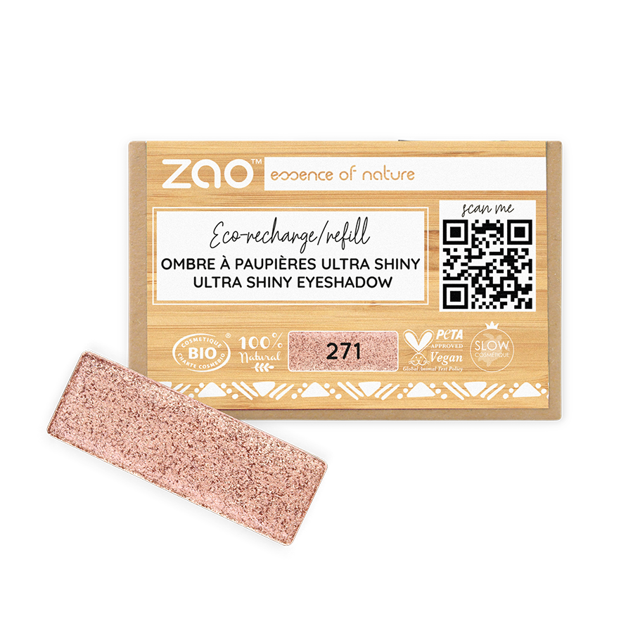 Refill rectangle Eye shadow Pinkish copper