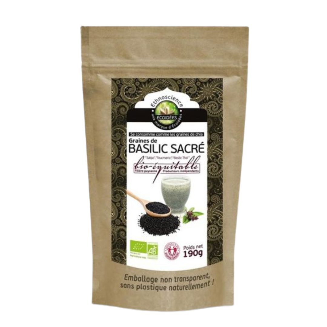 Graines de basilic Sacré BIO*
