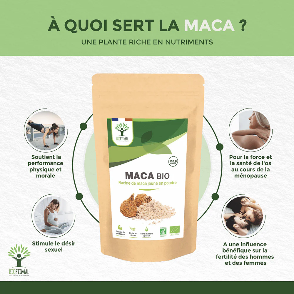 Maca BIO en poudre - Soin de Toi