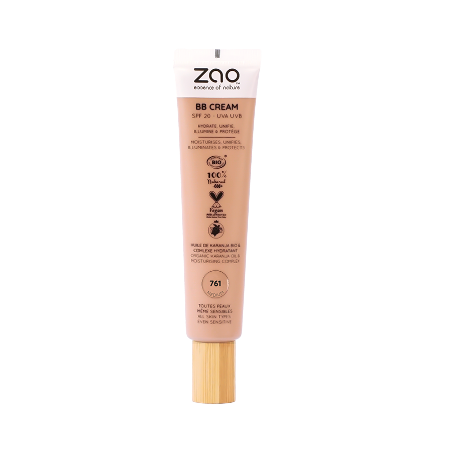 BB cream 761 Médium – ZAO MAKEUP – tube 30 ml face avant