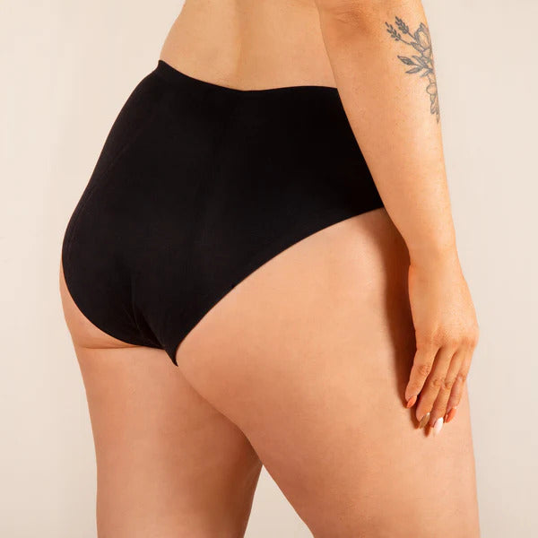 Vue arrière de la Culotte Menstruelle Nina sans coutures