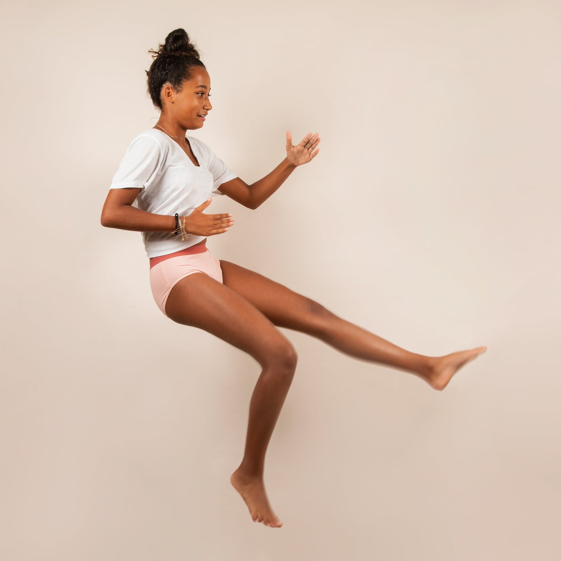 Vue arrière de la Culotte Menstruelle Victoire Ados