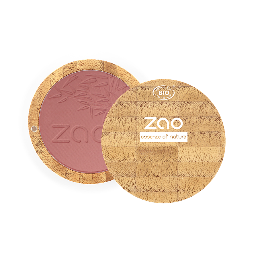 Fard à joues 322 Brun rose – boîtier bambou face avant