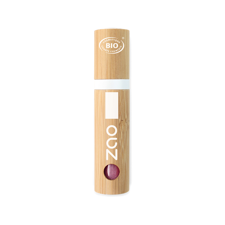 Gloss 011 Rose – étui bambou ZAO rechargeable face avant