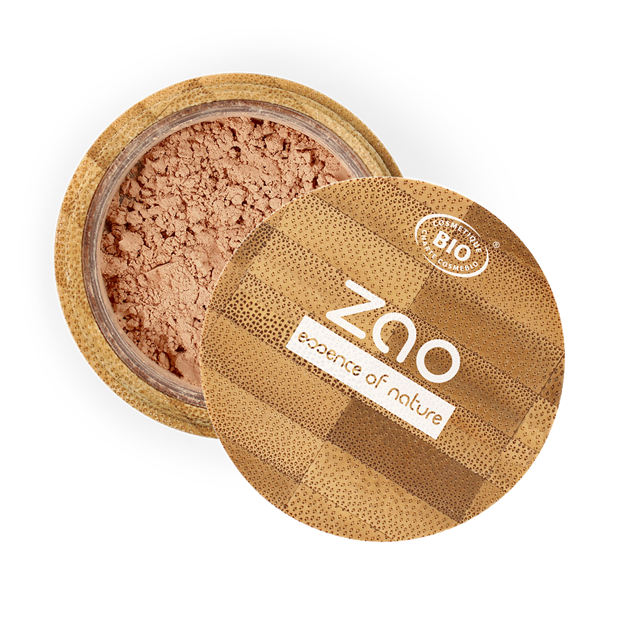 Mineral Silk 505 Beige noisette – boîtier poudre libre face avant