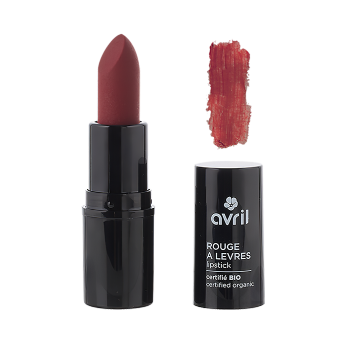 Rouge à lèvres Framboise certifié bio – étui face avant