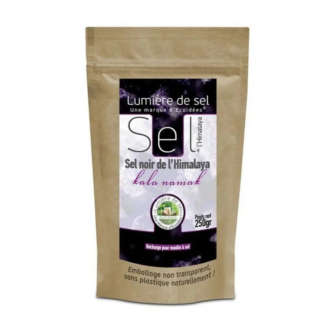 Sel Noir de l’Himalaya – recharge kraft 250 g face avant