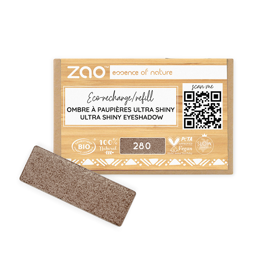 Refill rectangle Eye shadow Satin cocoa - Soin de Toi