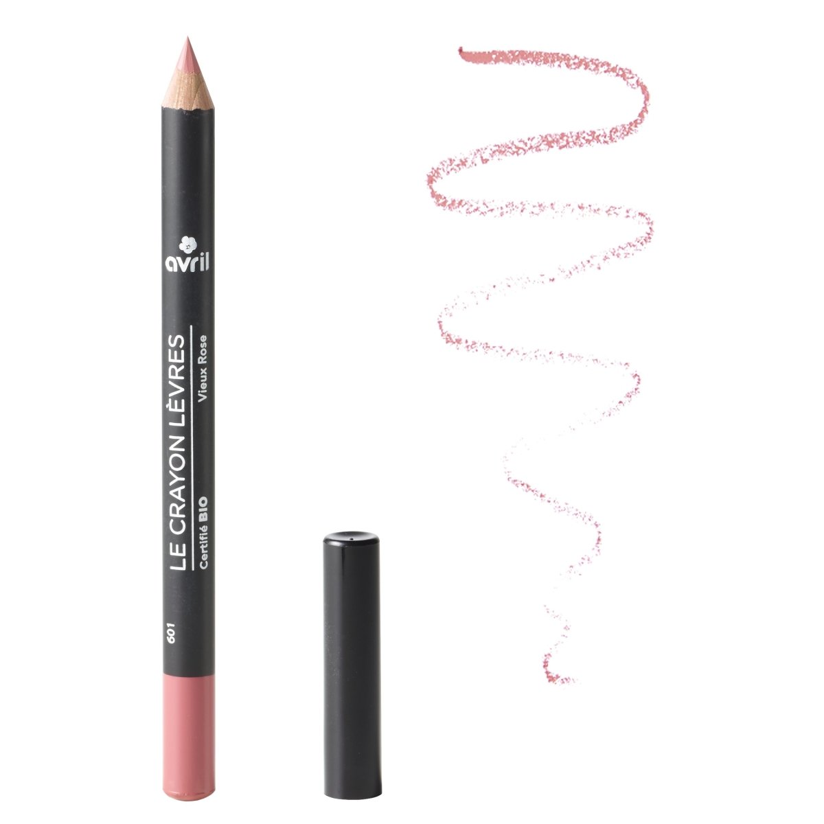 Crayon contour des lèvres Vieux Rose certifié bio - Soin de Toi