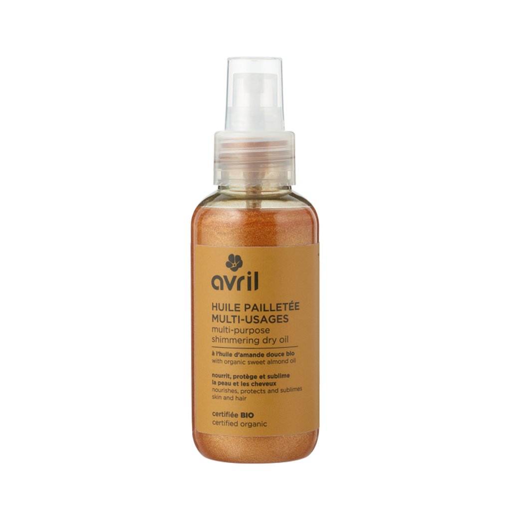 Huile pailletée multi-usages 100ml - Certifiée bio - Soin de Toi
