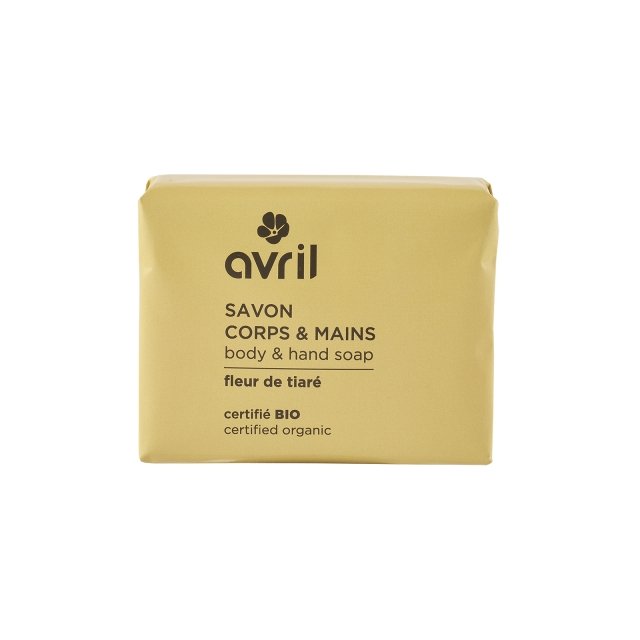 Savon corps & mains Fleur de Tiaré 100g - certifié bio - Soin de Toi