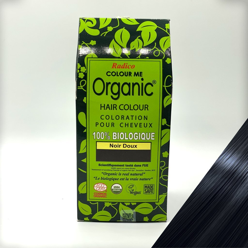 Coloration Radico Organic Noir doux – boîte face avant