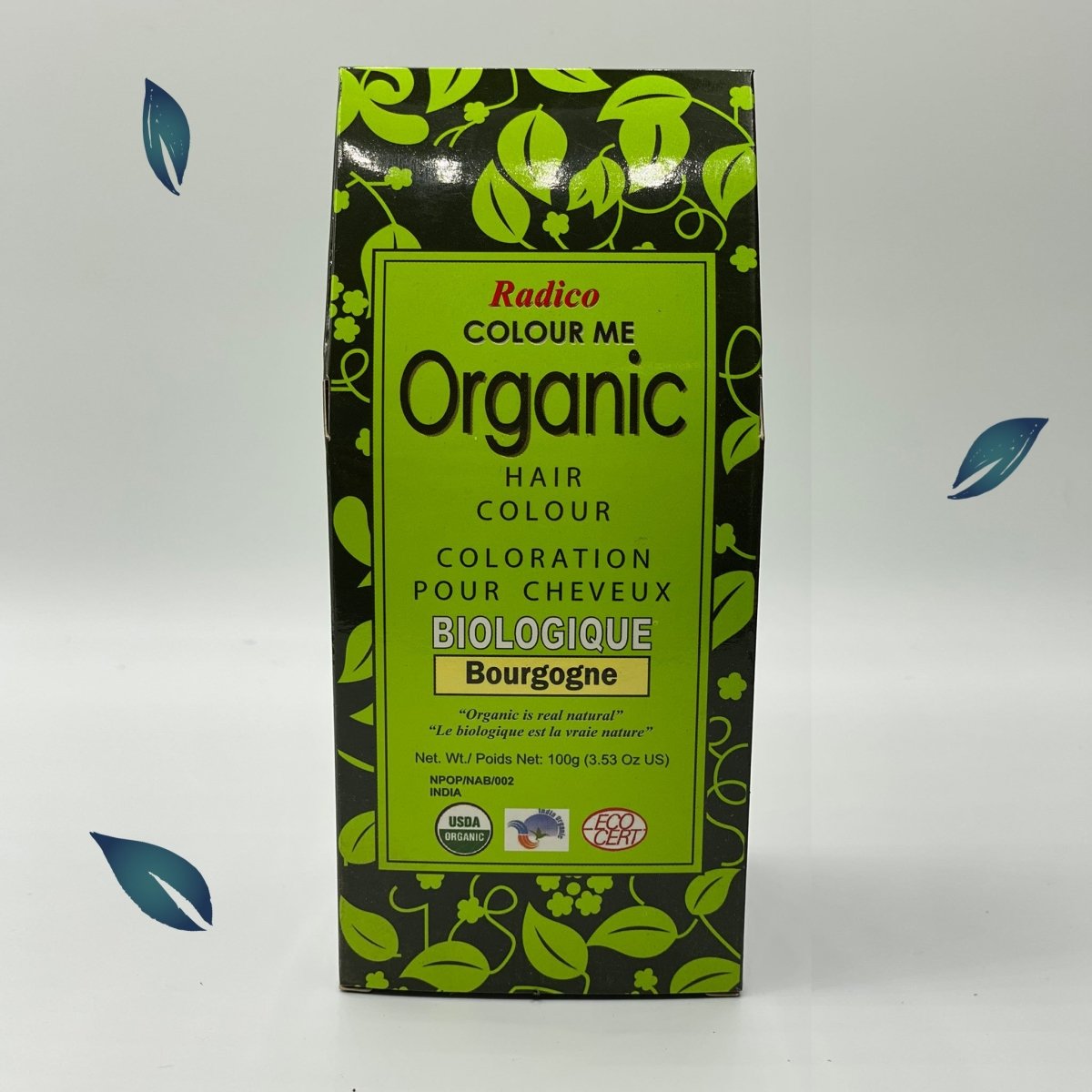 Colorations Radico Organic 100% naturelles & Bio - Soin de Toi