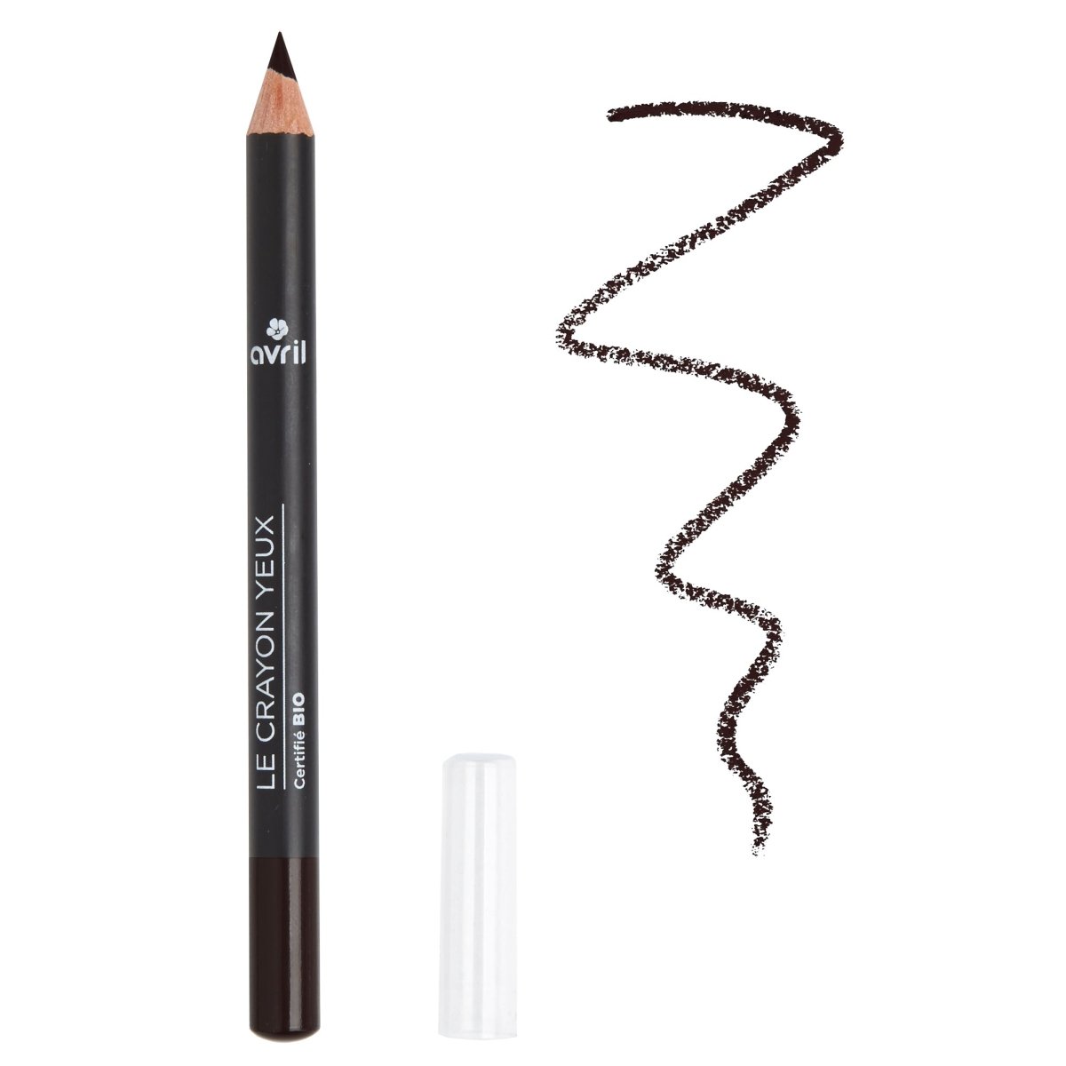 Crayon yeux Noir Charbon certifié bio - Soin de Toi