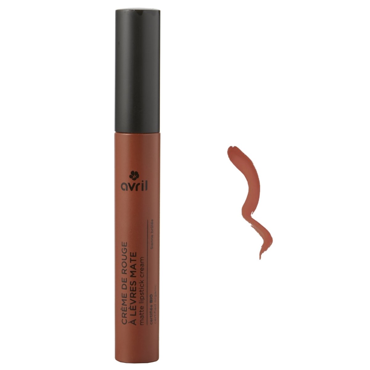 Crème de rouge à lèvres mate Sienne Brûlée certifiée bio - Soin de Toi