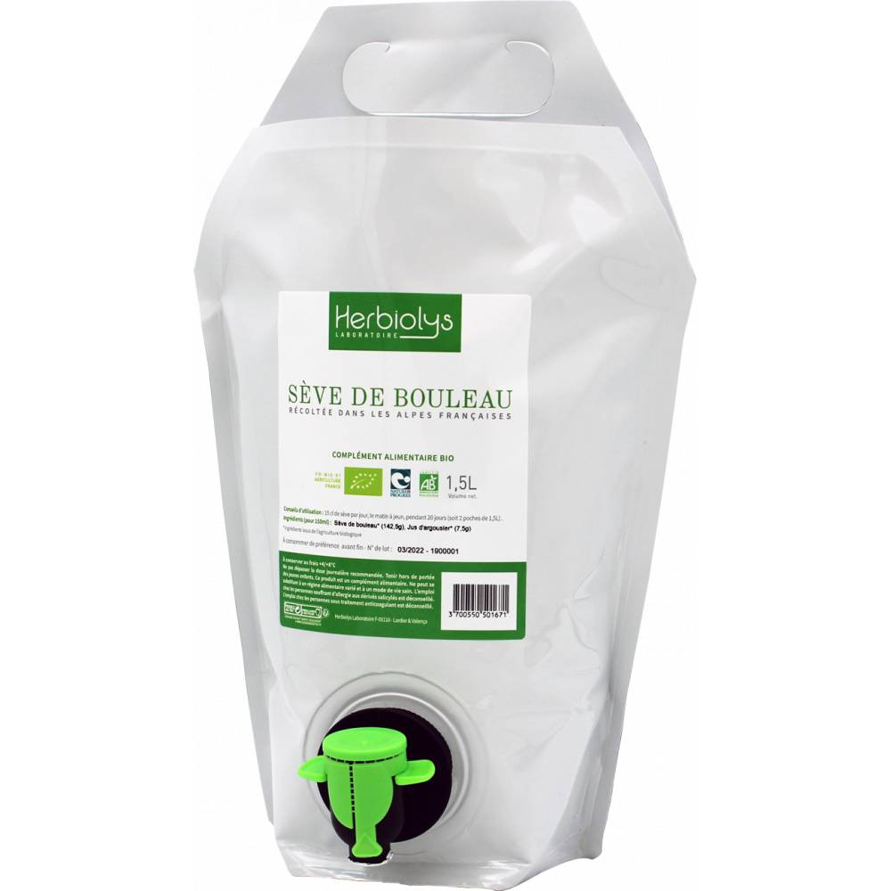 Sève de bouleau 1,5L BIO - Soin de Toi