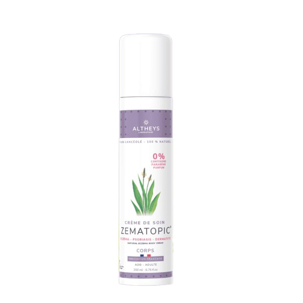 Texture onctueuse de la Crème Corps Zematopic