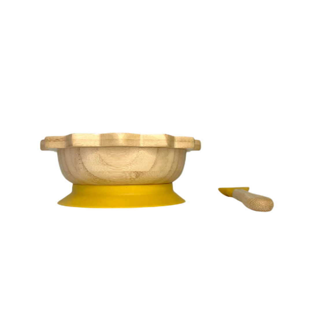 SET DE REPAS BÉBÉ LION MOUTARDE