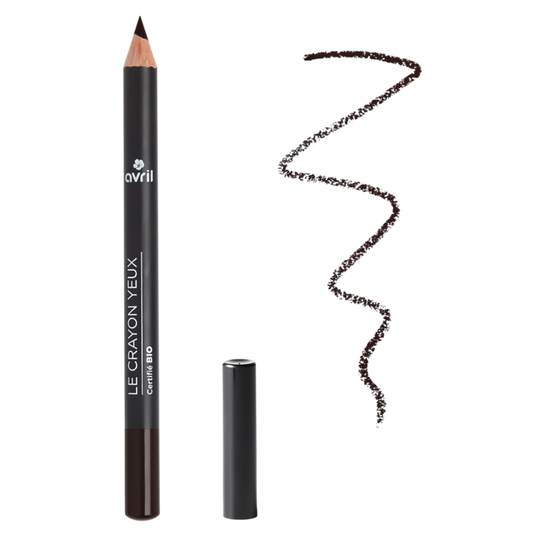 Crayon yeux Noir Charbon certifié bio