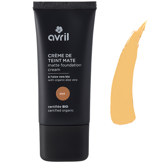 Crème de teint mate Doré 28 ml - Certifié bio