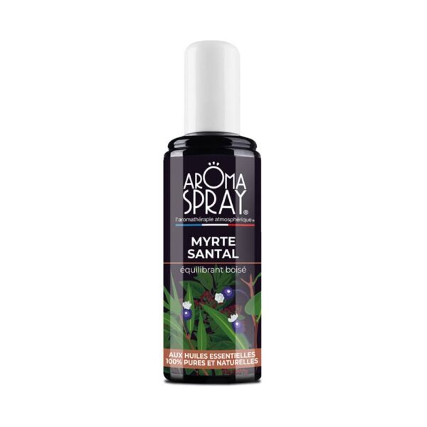 Myrte Santal – flacon 100 ml face avant