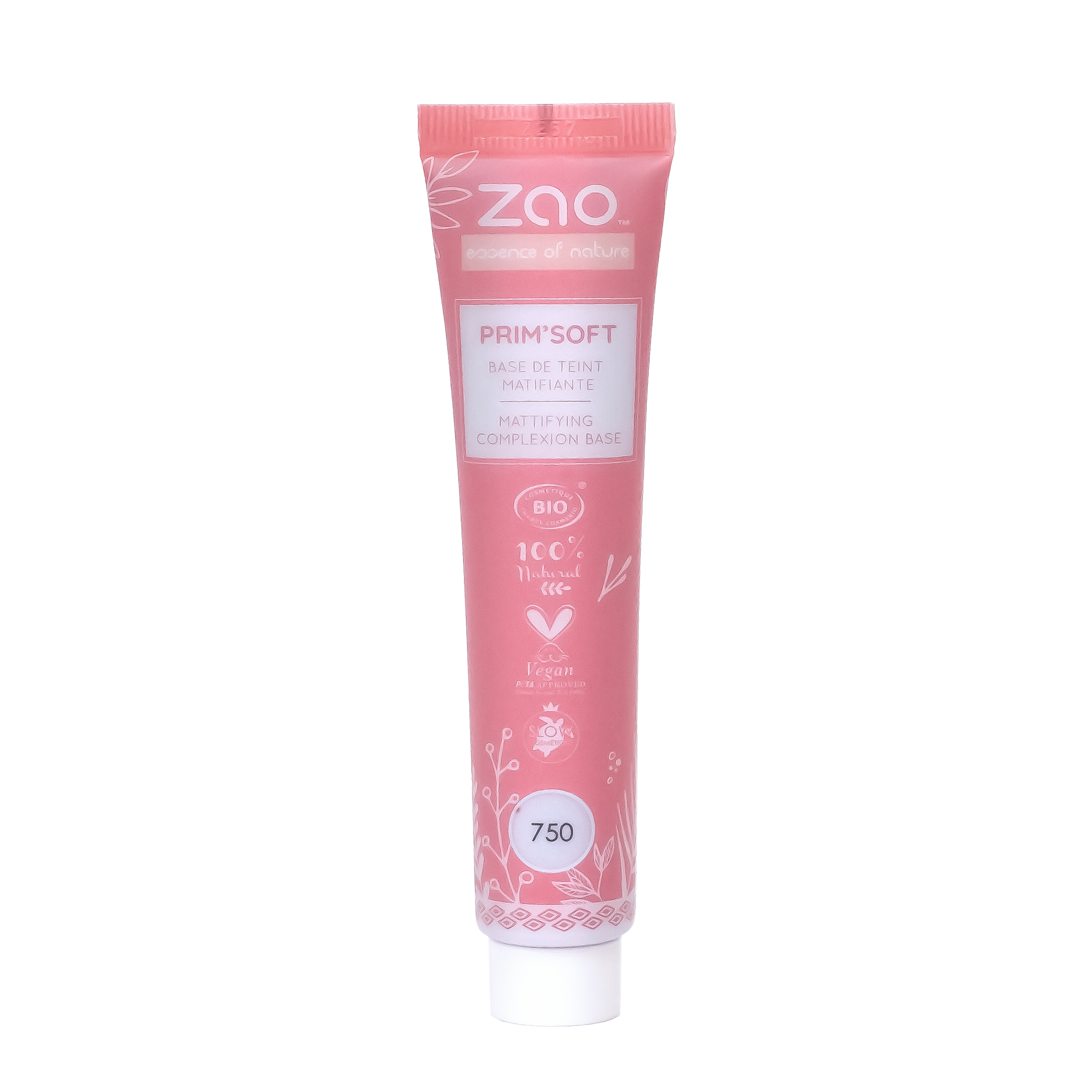 Base de teint matifiante Prim’Soft 750 – flacon 30 ml face avant