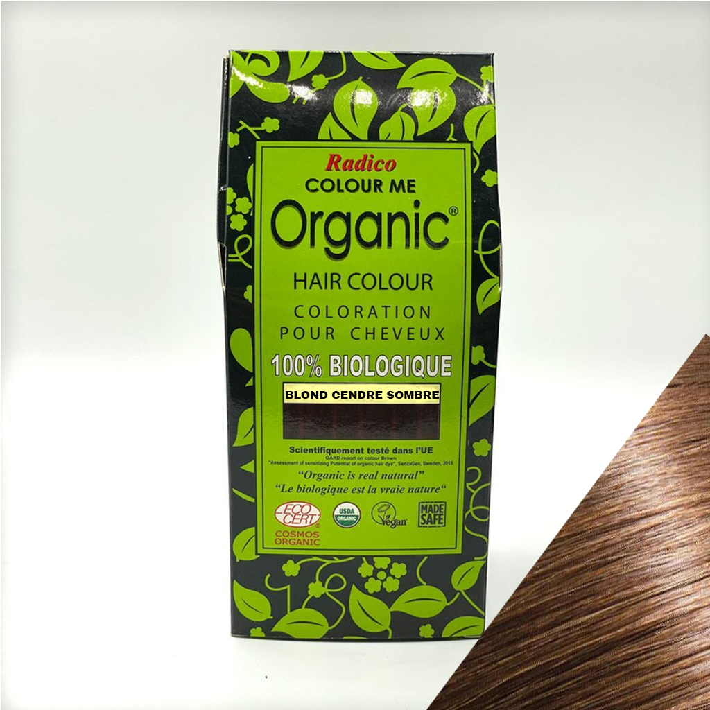Coloration Radico Organic Blond cendré sombre – boîte face avant