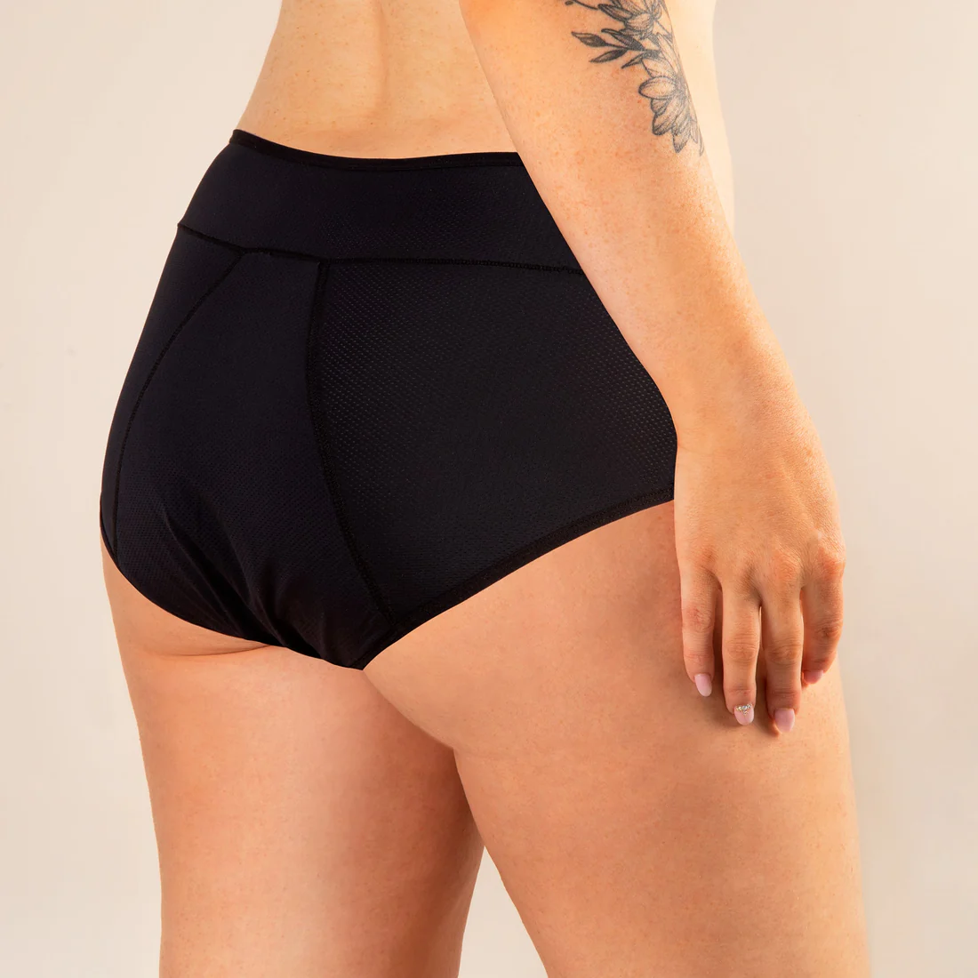 Vue arrière de la Culotte Menstruelle Céleste respirante