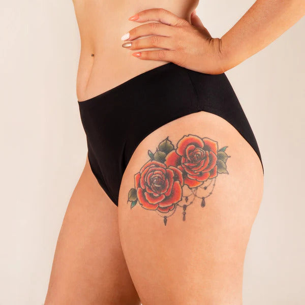 Culotte Menstruelle Nina sans coutures – face avant taille haute