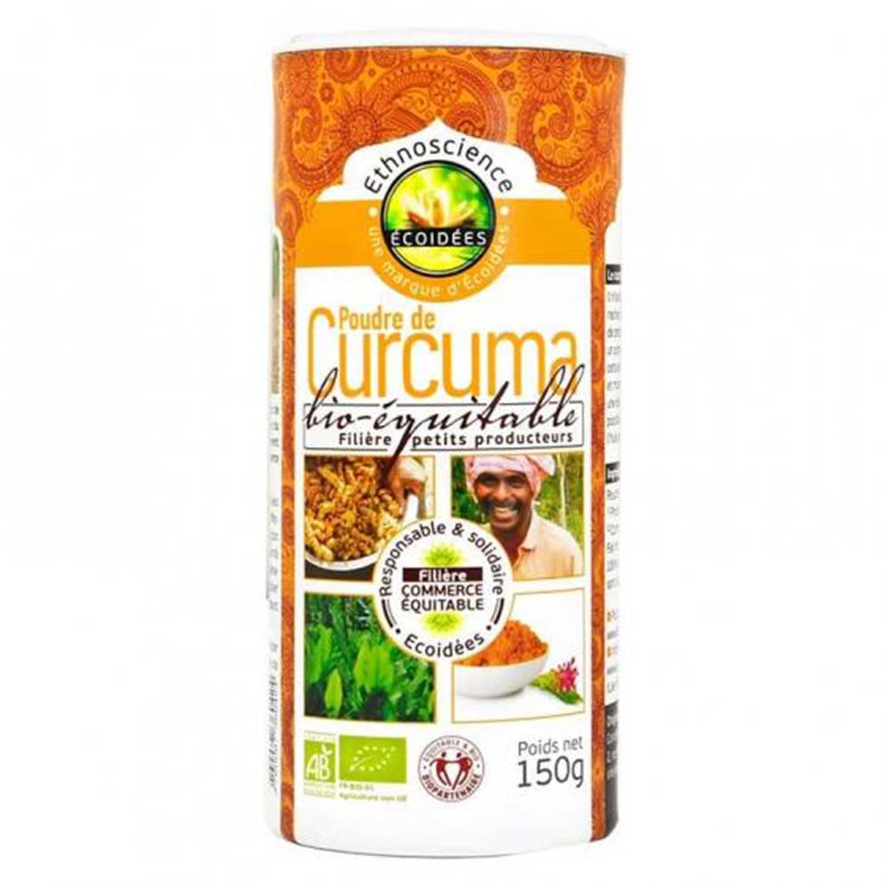Curcuma Bio 150 g – tube carton face avant