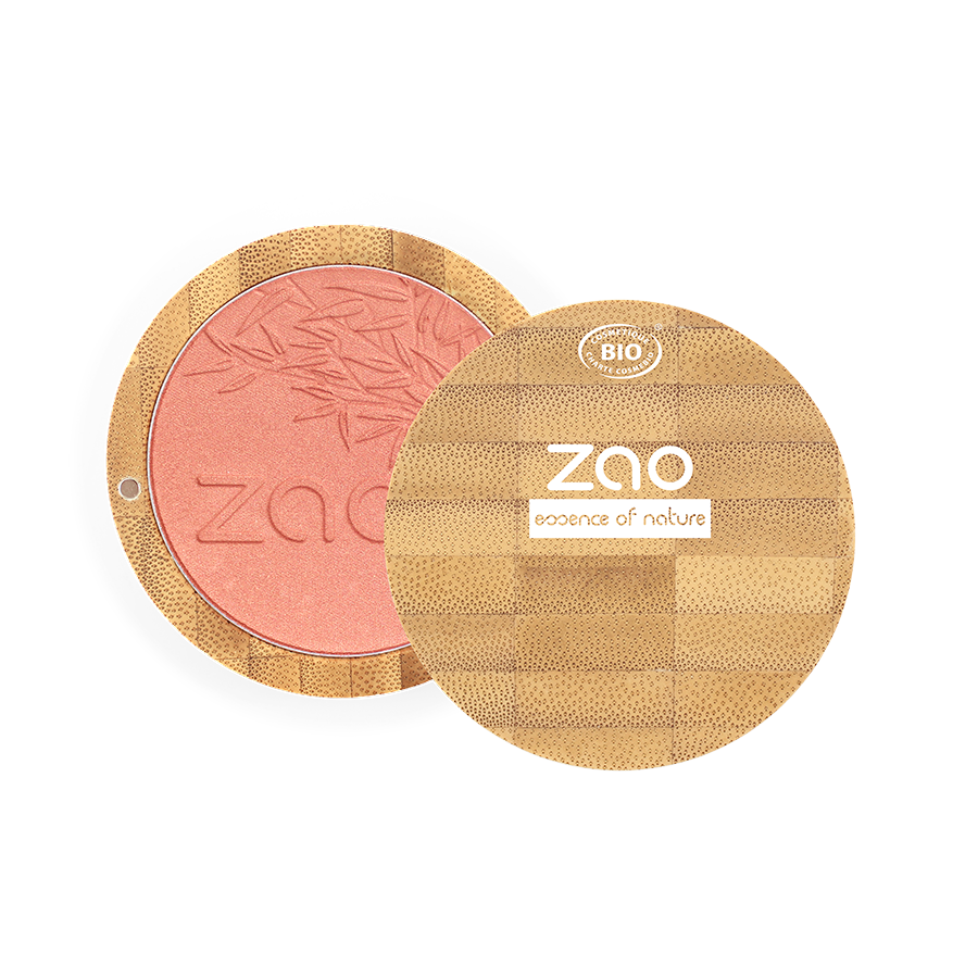 Fard à joues 327 Rose Corail – boîtier bambou face avant