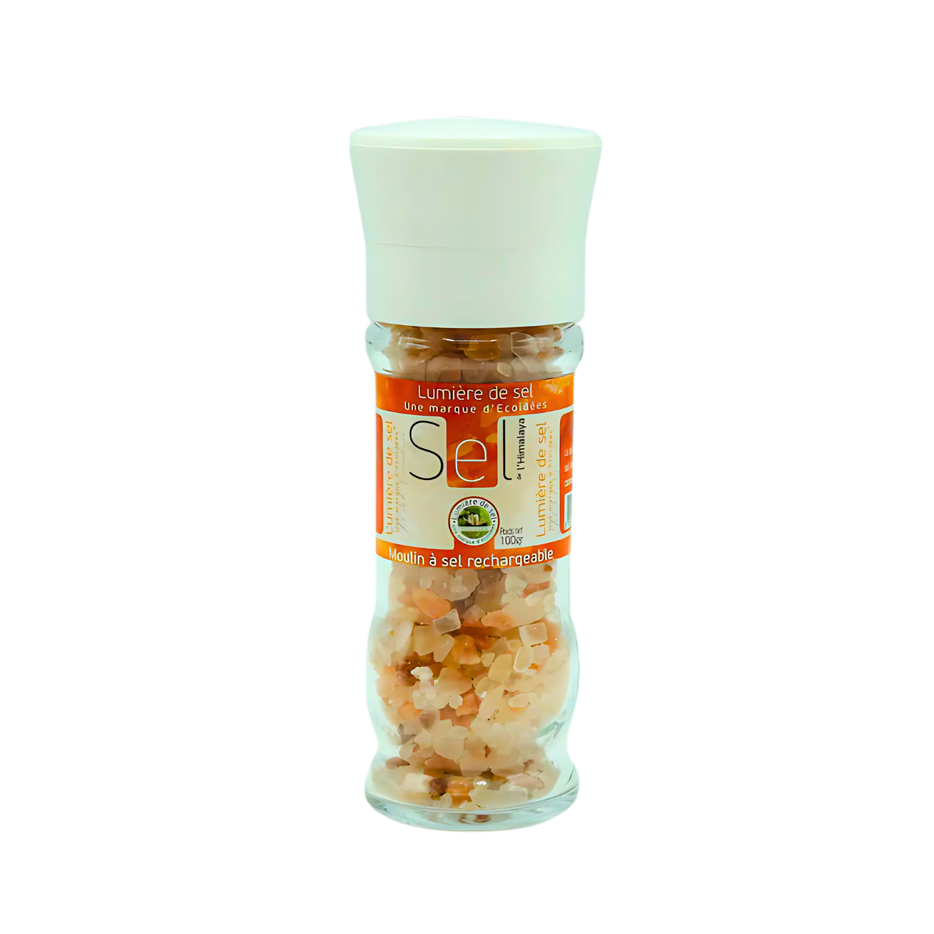 Gros sel de cuisine en moulin – moulin 100 g face avant