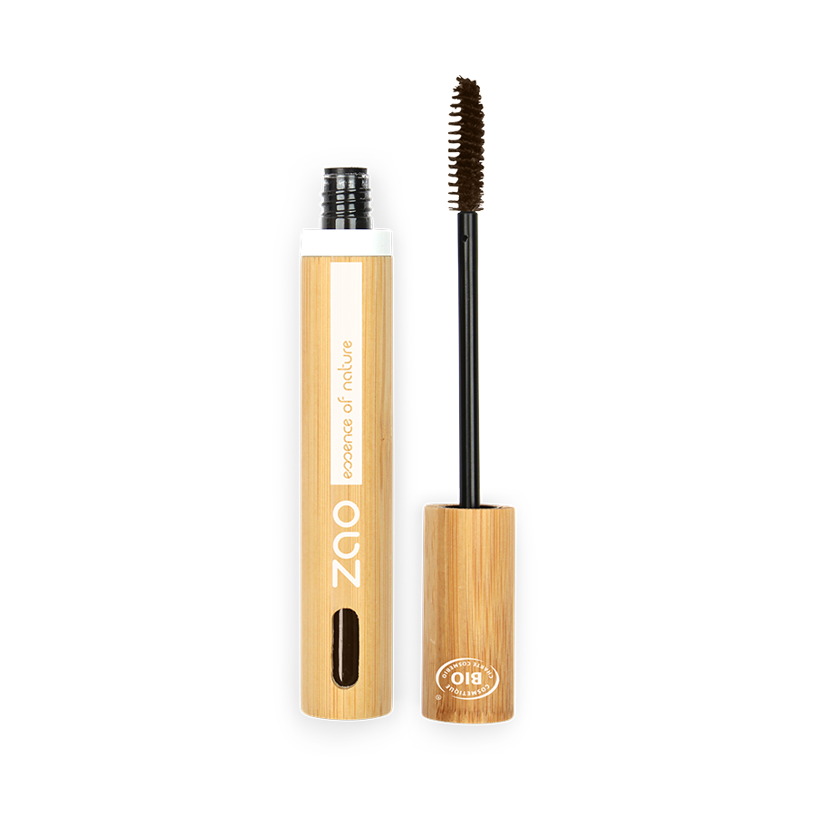 Texture du Mascara Aloe Vera 091 Brun Foncé