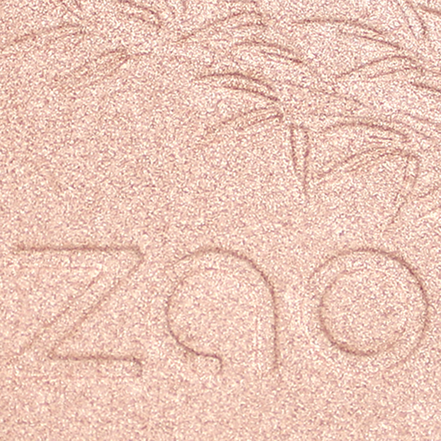 Texture nacrée de la Poudre Lustrante 310 Champagne Rosé
