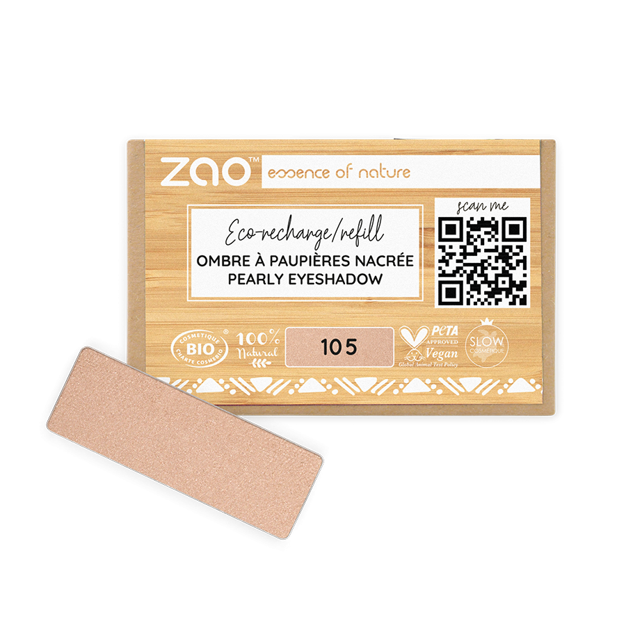 erplain_file_id:700677 - Recharge Ombre à paupières rectangle 105 Sable doré