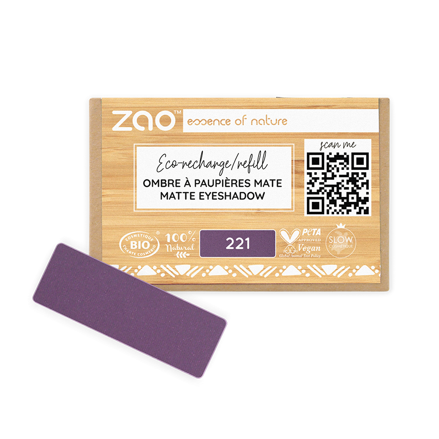 erplain_file_id:700802 - Recharge Ombre à paupières rectangle 221 Prune mat