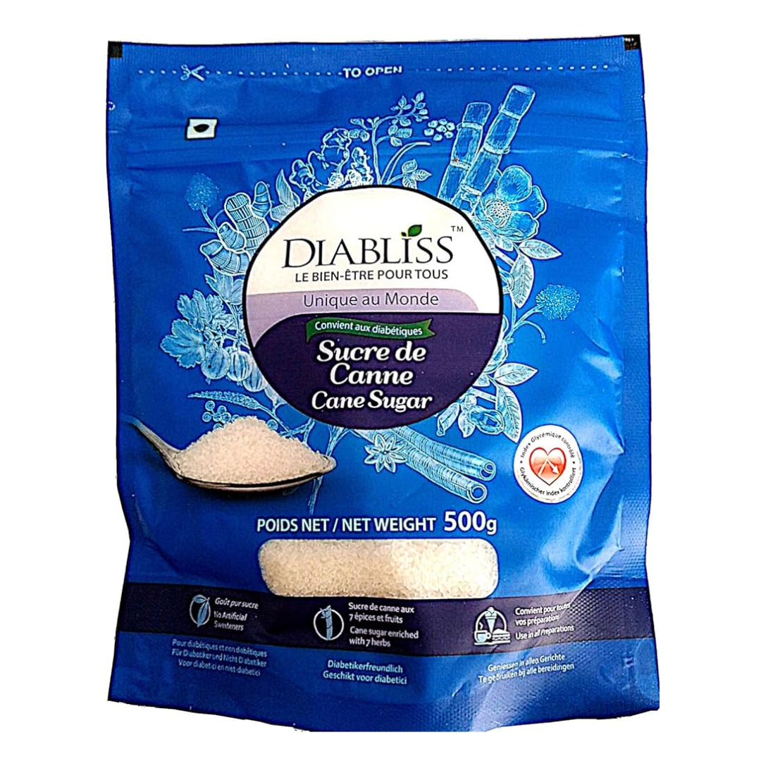 Sucre Diabliss 500 g – sachet face avant