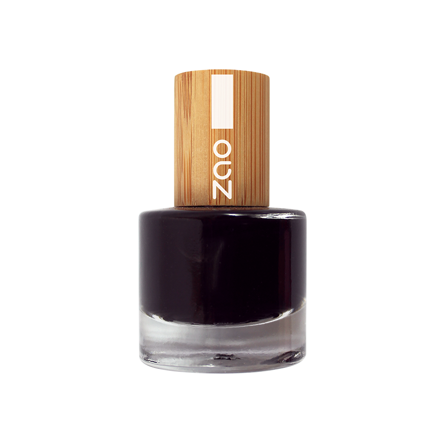 Vernis à ongles 644 Noir – flacon 8 ml face avant