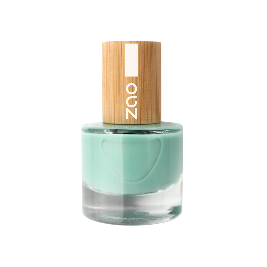 Vernis à ongles 660 Vert d’Eau – flacon 8 ml face avant