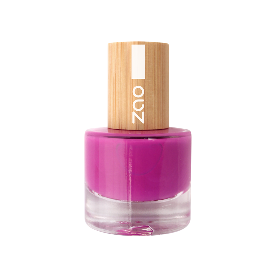 Vernis à ongles 661 Fuchsia – flacon 8 ml face avant