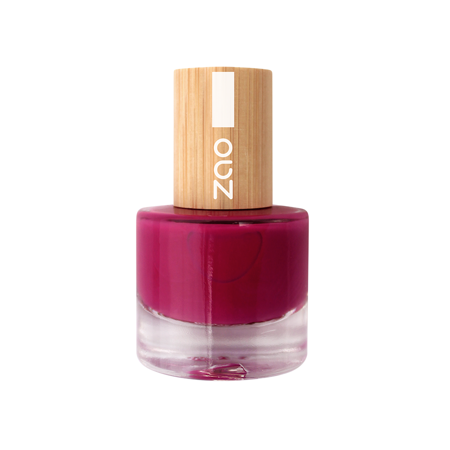 Vernis à ongles 663 Framboise – flacon 8 ml face avant