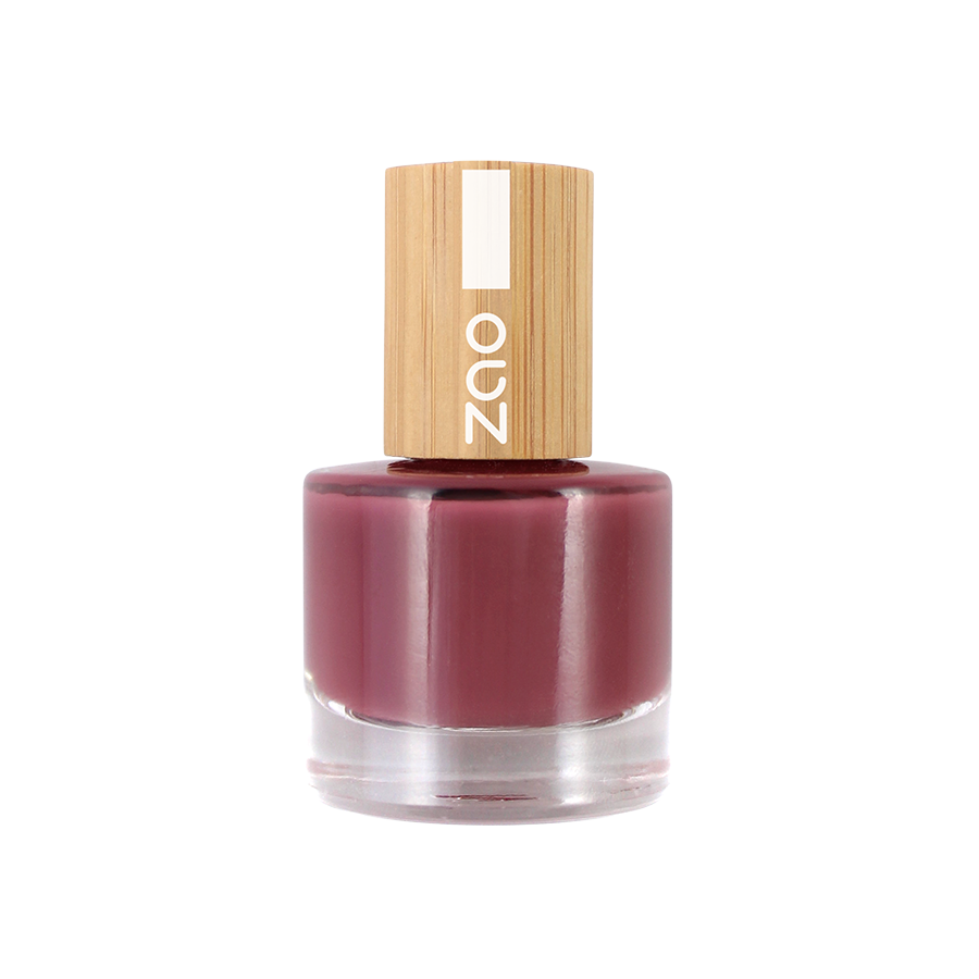 Vernis à ongles 667 Rose Amarante – flacon 8 ml face avant