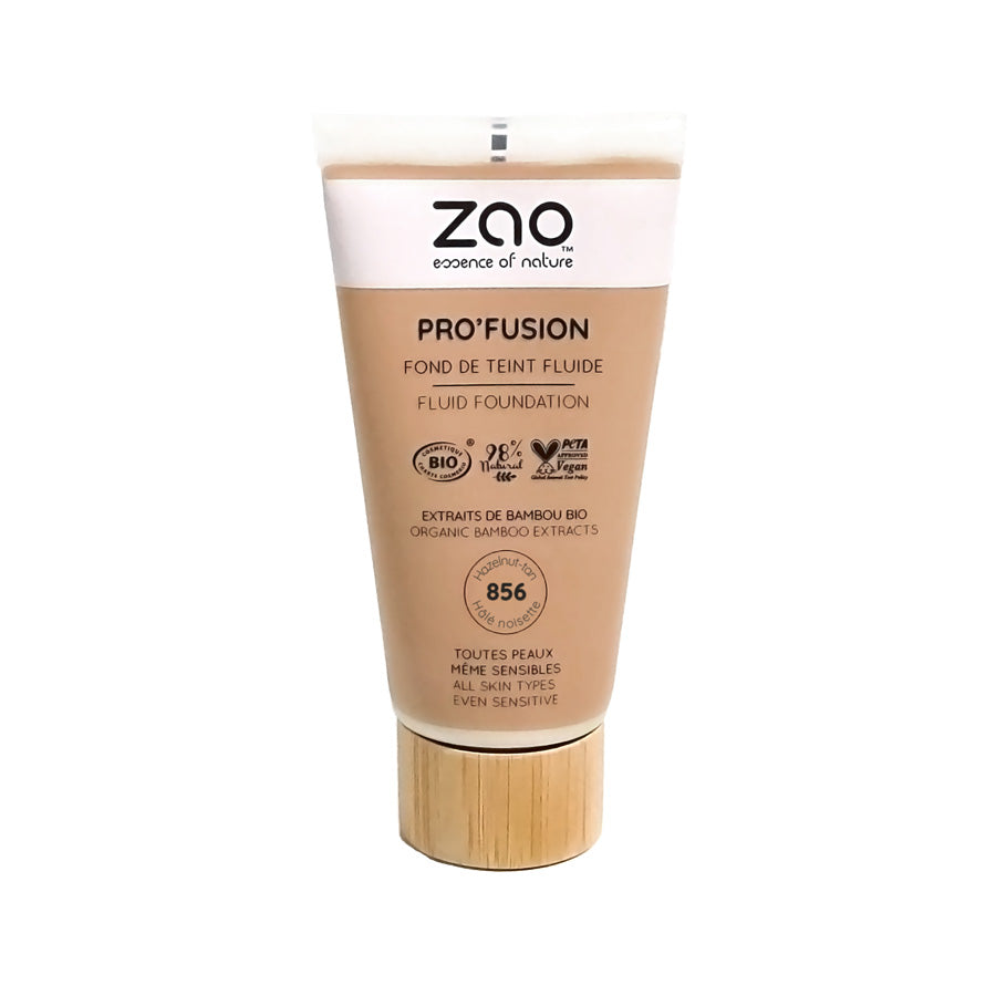 Fond de teint fluide Pro'Fusion 856 Hâlé noisette - Soin de Toi