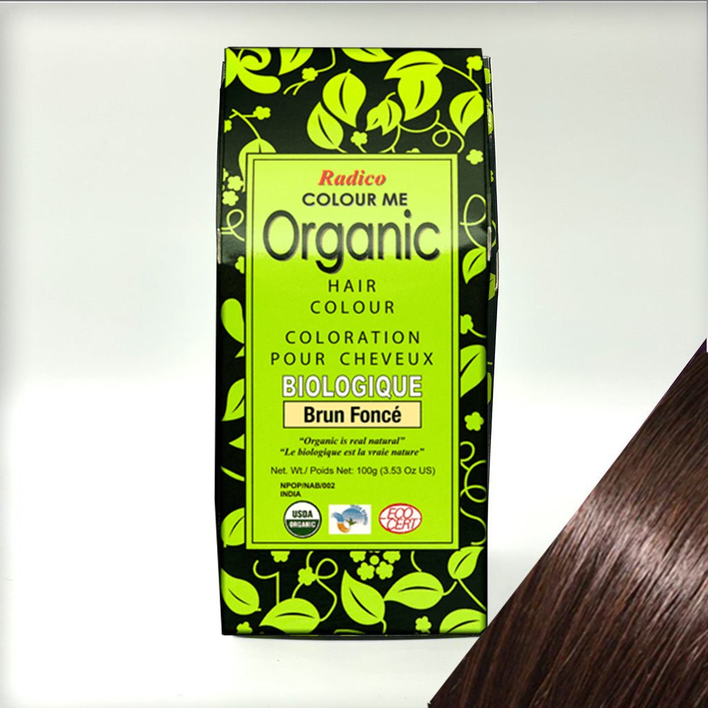 Coloration Radico Organic Brun foncé – boîte face avant