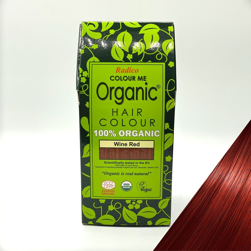 Coloration Radico Organic Vin rouge – boîte face avant