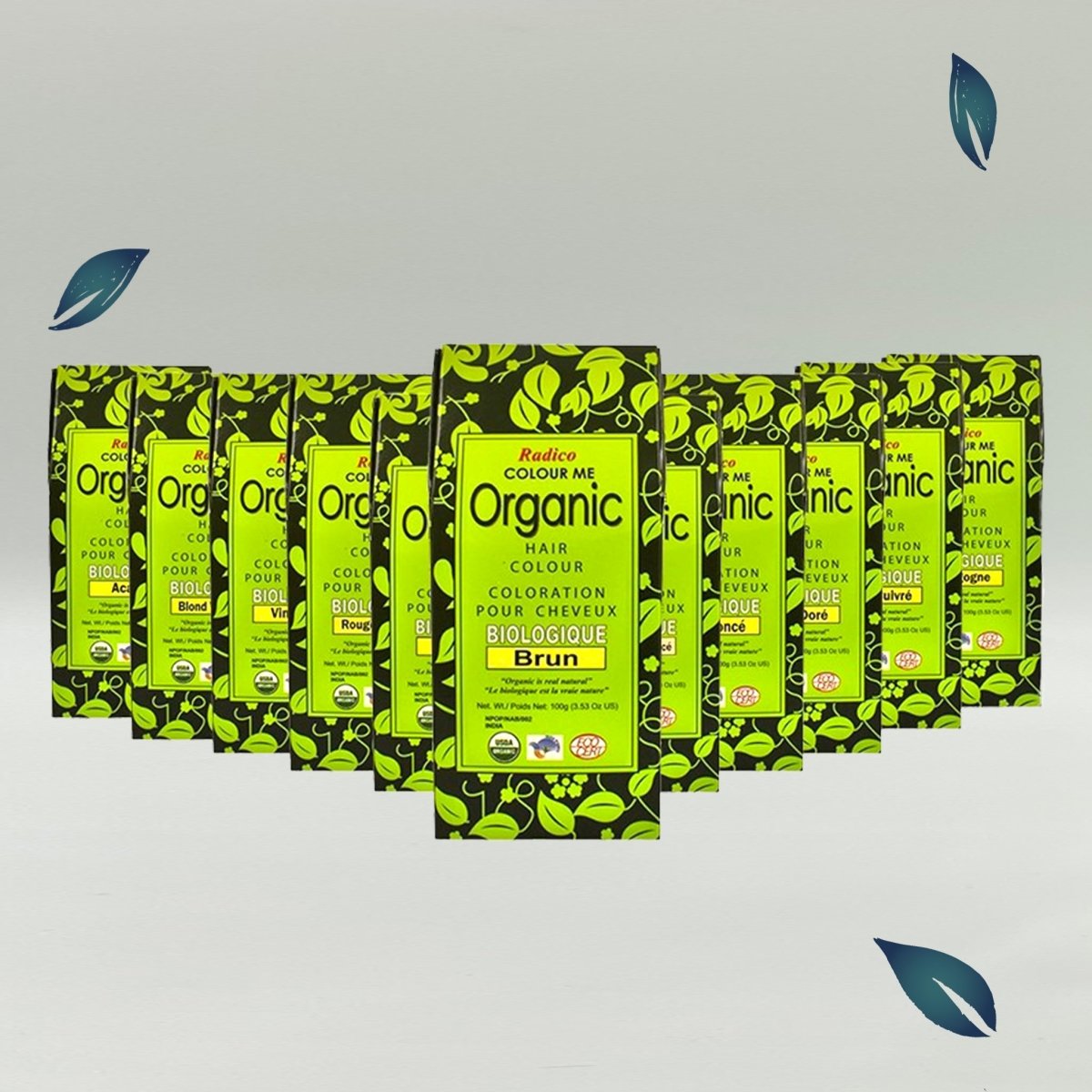 Colorations Radico Organic 100% naturelles & Bio - Soin de Toi