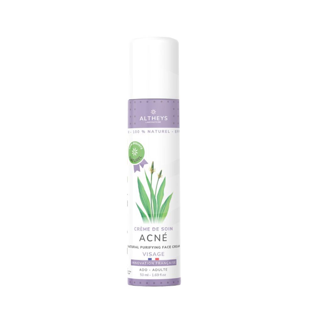 Crème Soin Acné Altheys – tube 50 ml face avant