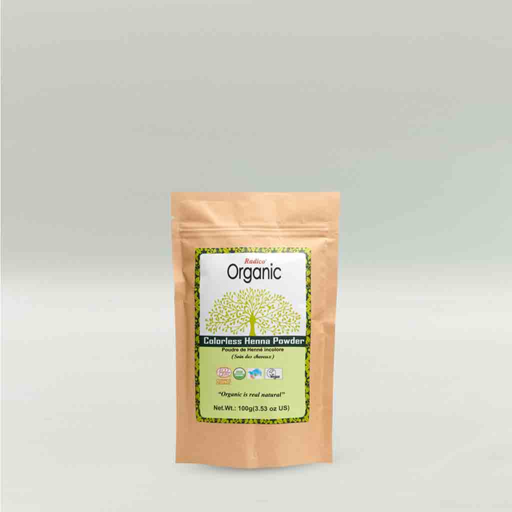 Soin Henné neutre BIO – sachet 100 g face avant